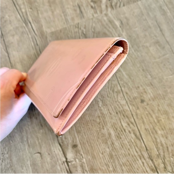 Vintage Cartier Pink Happy Birthday Patent Leather Wallet - Picture 11 of 13